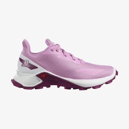 Zapatillas Trail Running Salomon ALPHACROSS BLAST Niños Rosas (ES-BHEA)